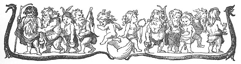Lorenz Frølich (1820-1908), Dwarves from Völuspá, ca. 1895. Public domain.